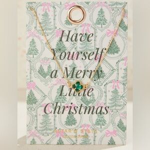 Altar’d State Merry Little Christmas Clover Necklace